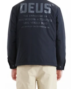 Monty Padded Overshirt - Black