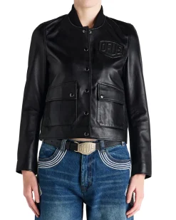 Norton Leather Jacket - Black