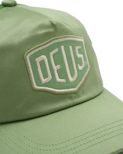 Paris Shield Trucker Cap - Vinyard Green