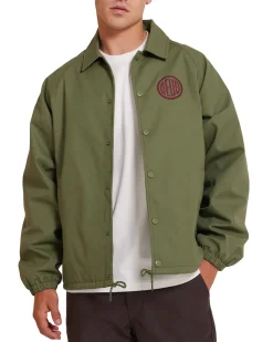 Pill Logo Coach Jacket - Pine