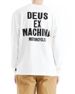 Ride Ready Long Sleeve Tee - Vintage White