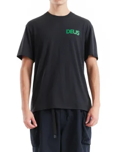 Sao Paulo Surf Address Tee - Black