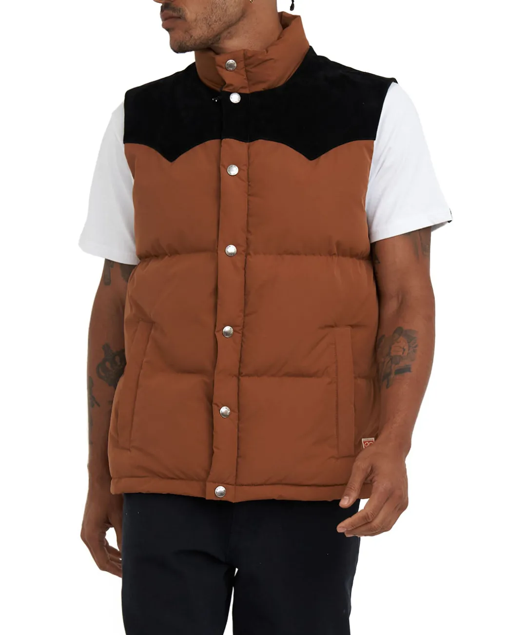 Scout Puffa Vest - Tan
