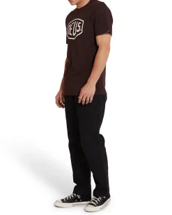 Shield Tee - Choc Brown
