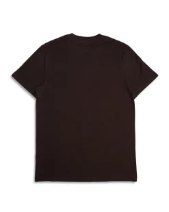 Shield Tee - Choc Brown