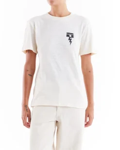 Shots Fired Tee - Dirty White
