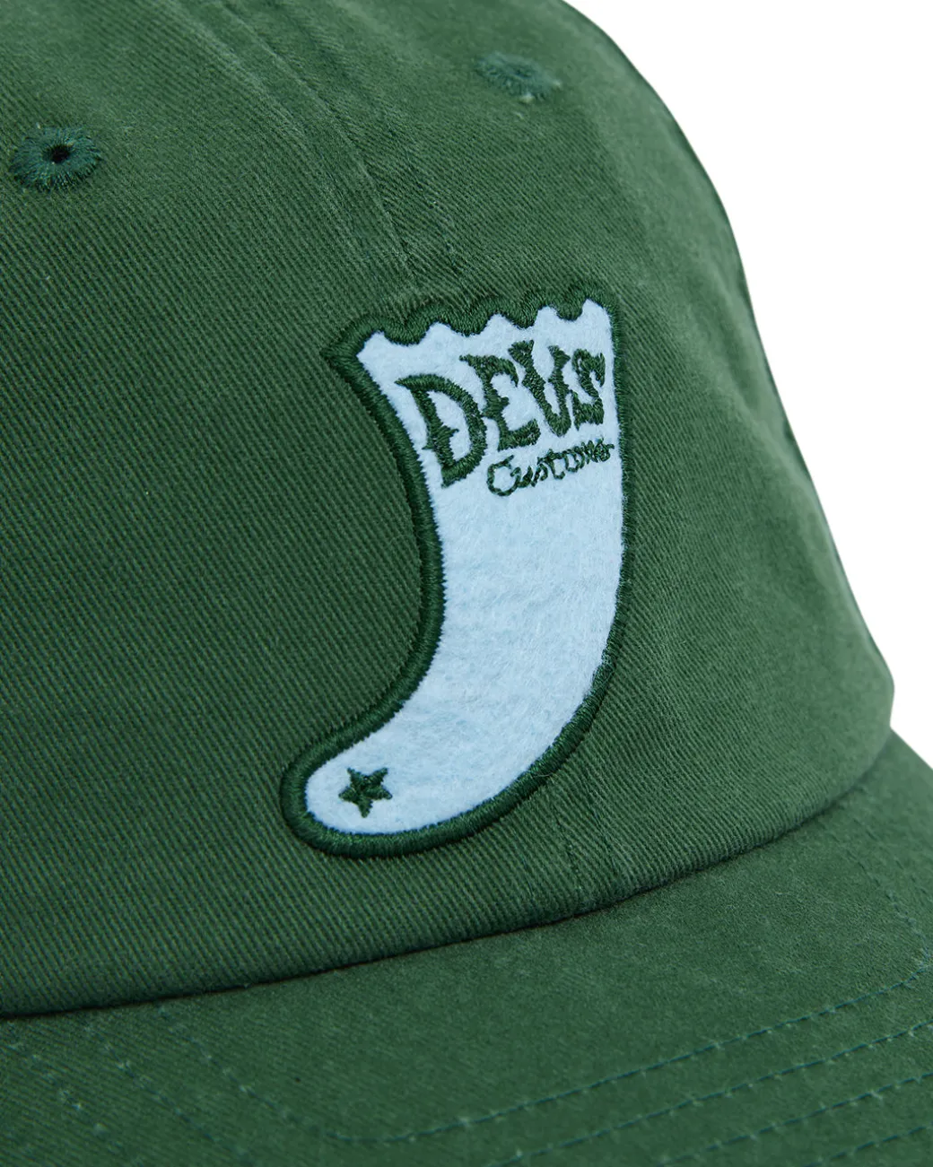 Single Fin Dad Cap - Hillside Green