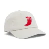 Single Fin Dad Cap - White