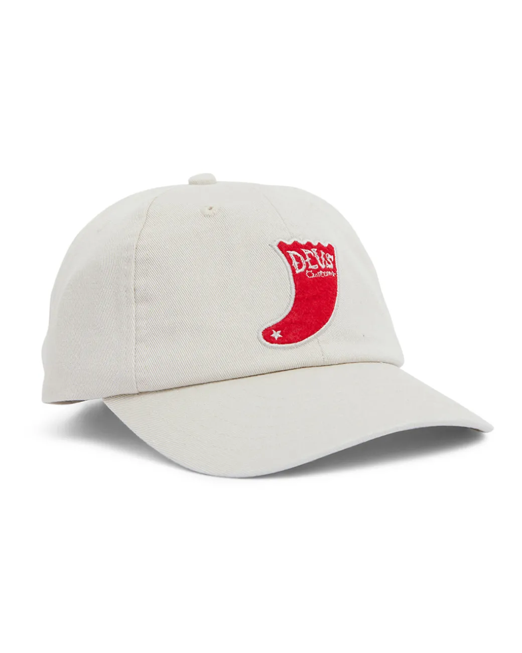 Single Fin Dad Cap - White