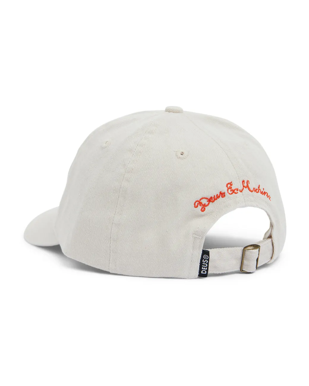 Single Fin Dad Cap - White