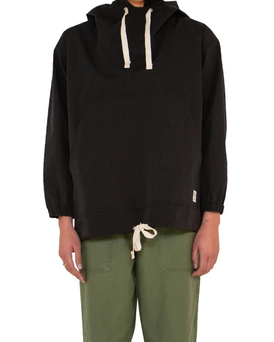 Smock Jacket (Relaxed Fit) - Black