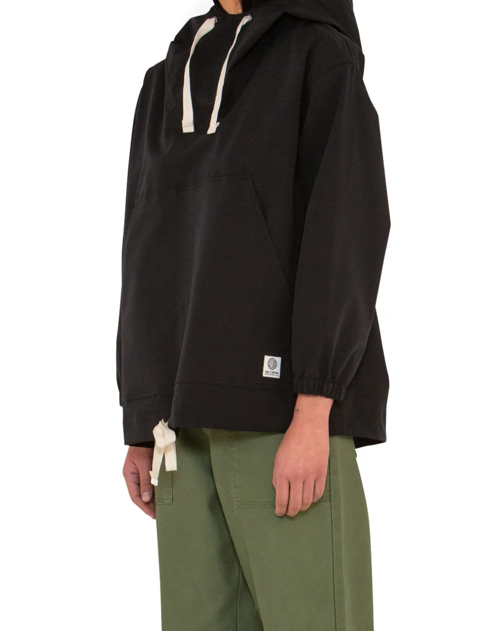 Smock Jacket (Relaxed Fit) - Black