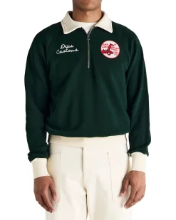 Specter Zip Sweat - Racing Green