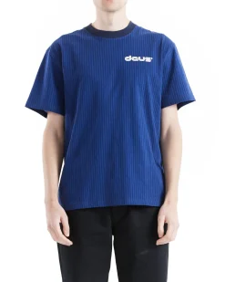 Split Lane Tee - Estate Blue