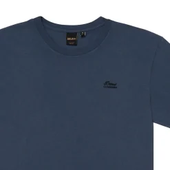 Standard Embroidered Tee - Navy