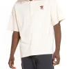 Stokes Records Polo - Dirty White
