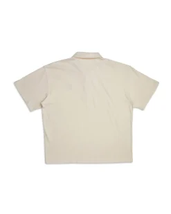 Stokes Records Polo - Dirty White