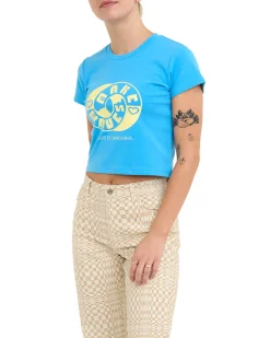 Sunshine Tee - Malibu Blue