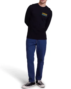 Tictac Long Sleeve Tee - Black