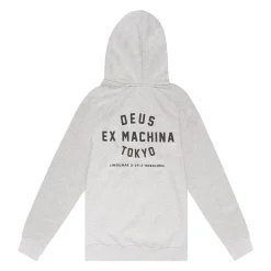 Tokyo Address Hoodie - Grey Marle