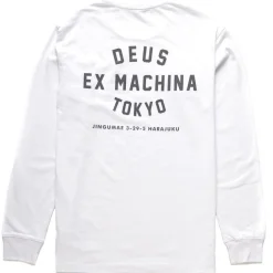 Tokyo Address Long Sleeve Tee - White