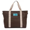 Utility Tote Bag - Choc Brown