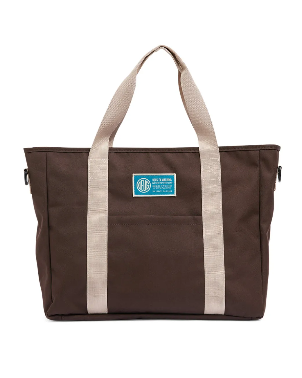 Utility Tote Bag - Choc Brown