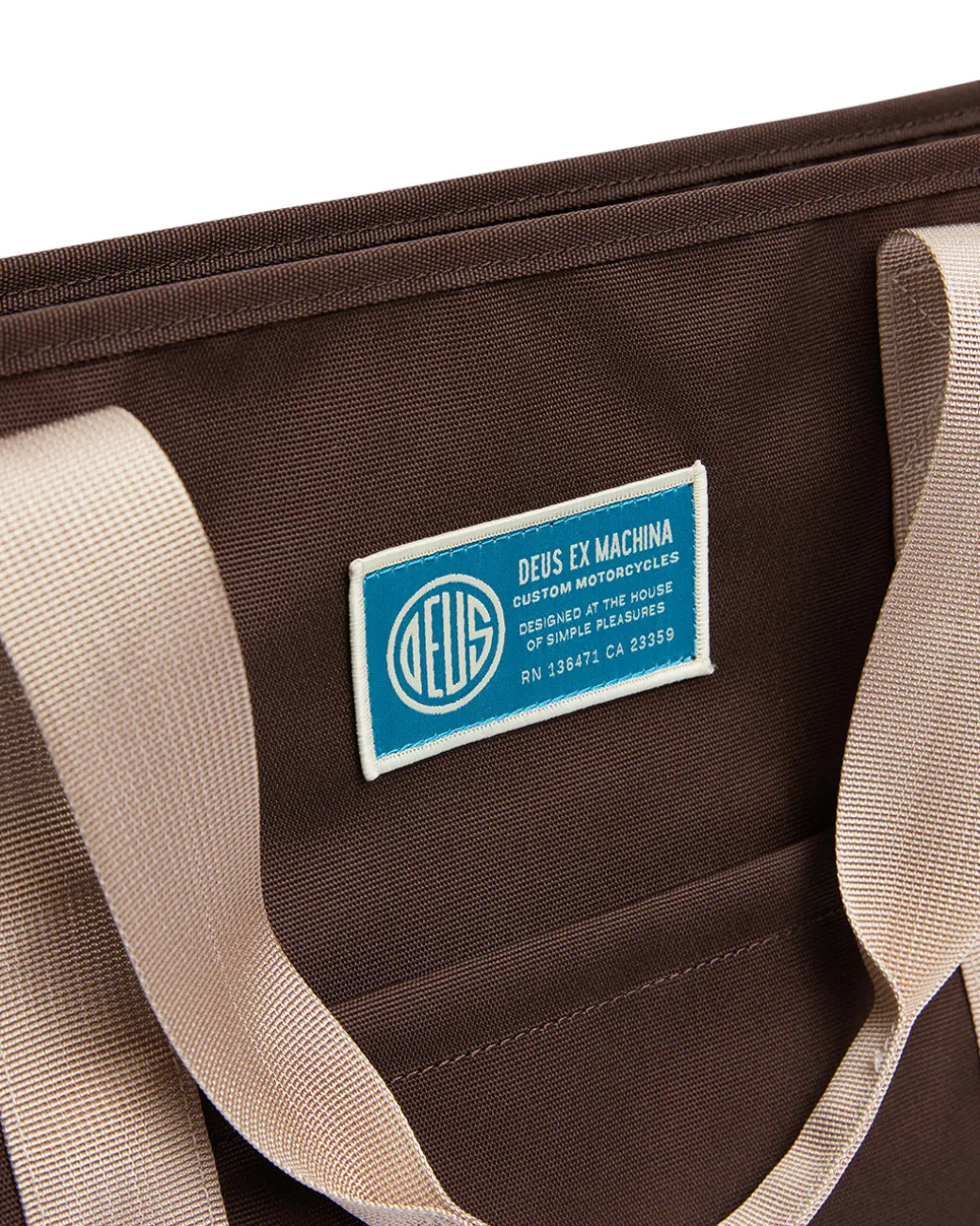 Utility Tote Bag - Choc Brown