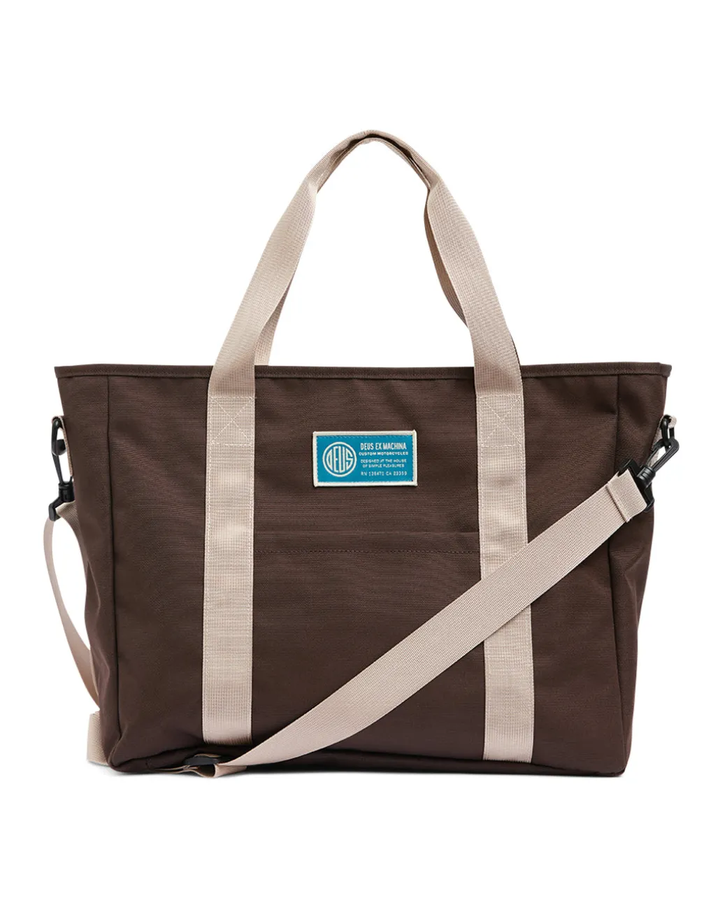 Utility Tote Bag - Choc Brown