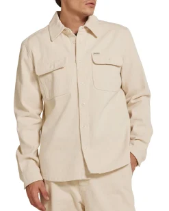 Vacay Denim Shirt - Natural