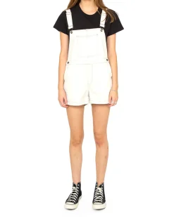 Vada Overall (Relaxed Fit) - Bleached White