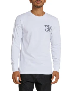 Venice Address Long Sleeve Tee - White