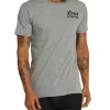 Venice Address Pocket Tee - Grey Marle