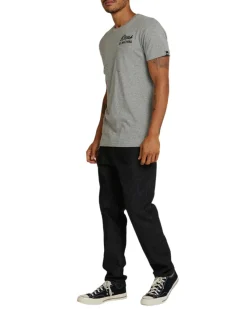 Venice Address Pocket Tee - Grey Marle