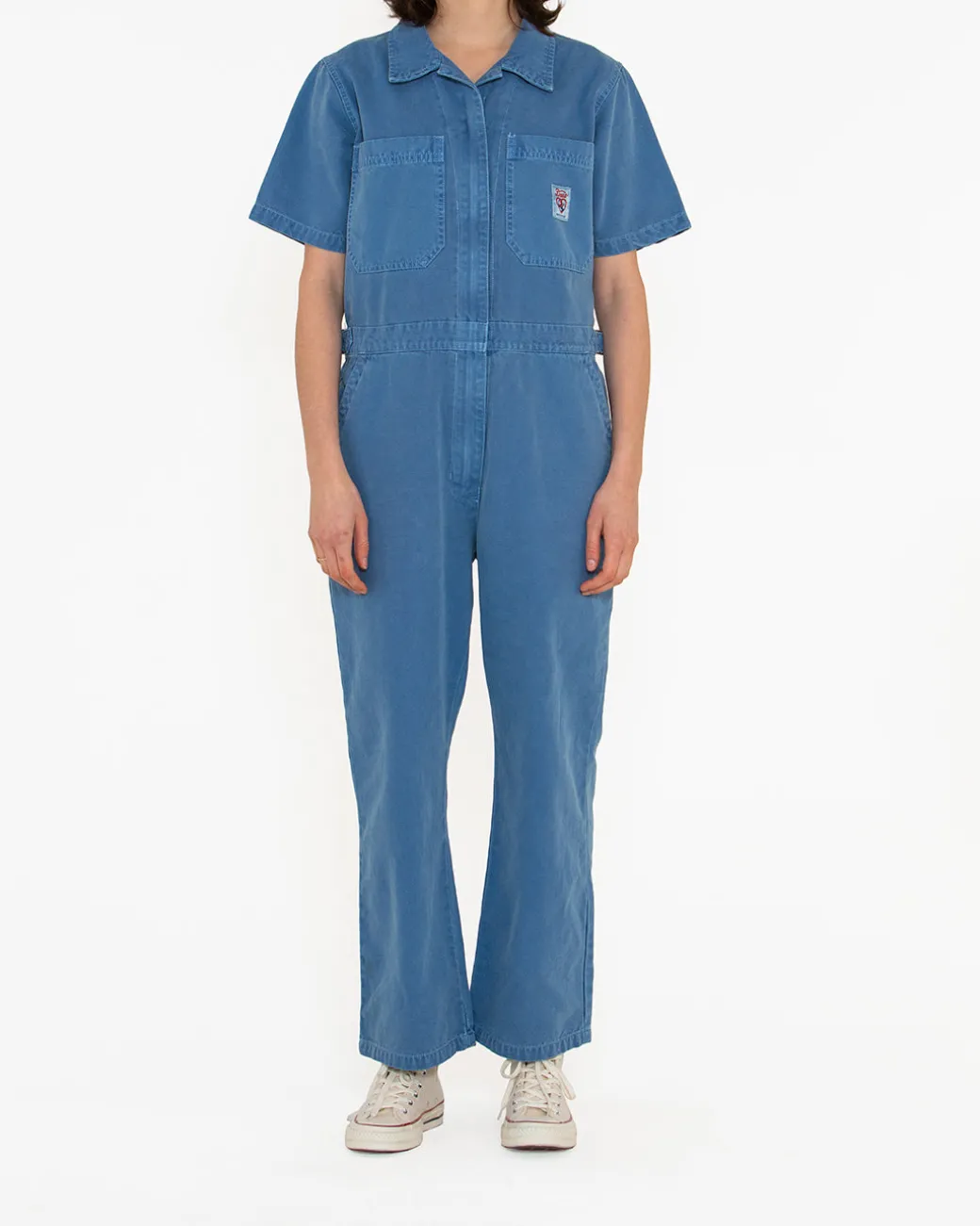 Winona Coverall - Overdyed Light Indigo