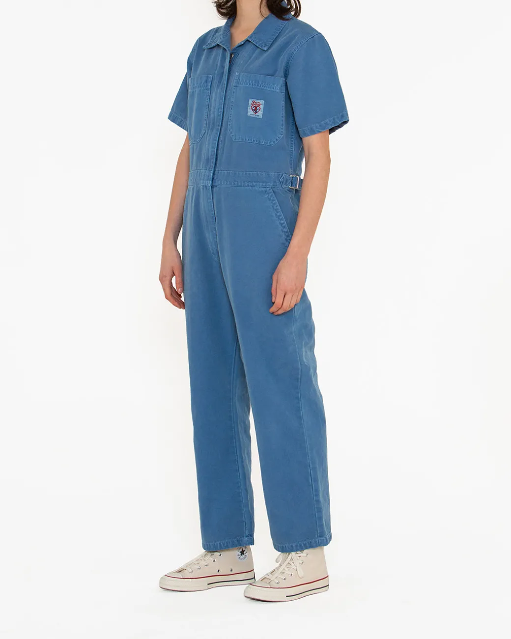 Winona Coverall - Overdyed Light Indigo