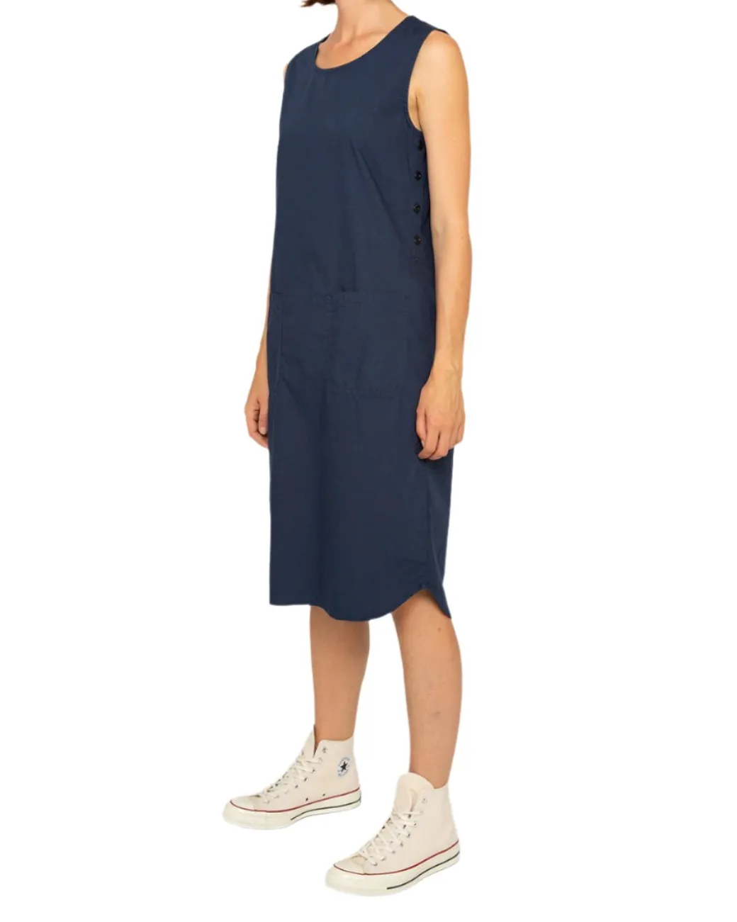 Work Dress (Relaxed Fit) - Navy