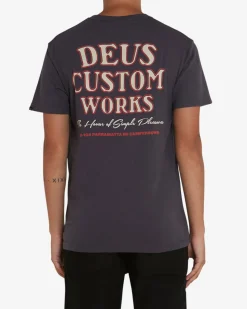 Works Tee (Regular Fit) - Shadow Black